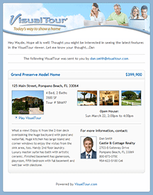 Share Tour Email